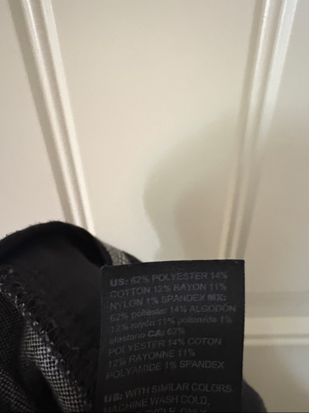 White House Black Market Classic Women's Gray Dress Pants - Picture 6 of 8